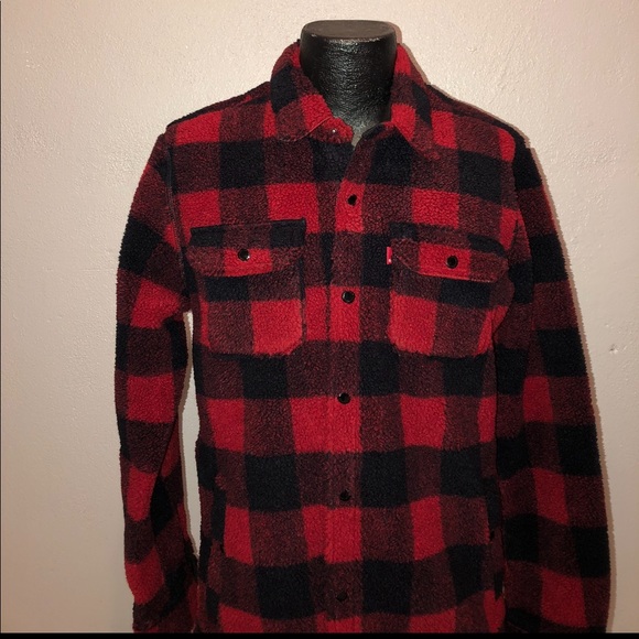 Shirts | Mens Levis Red Flannel | Poshmark